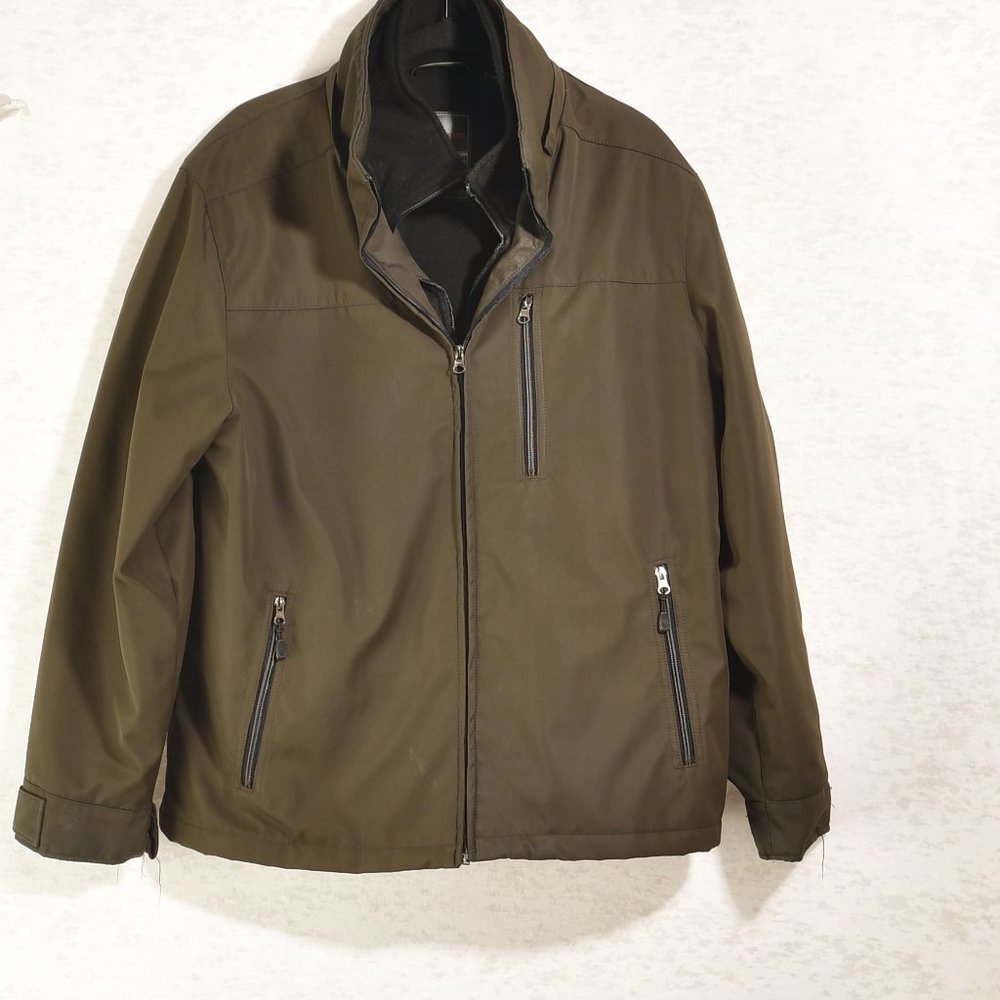 Weathercast Jacket - Men’s Snowboard - Black Olive Size Large